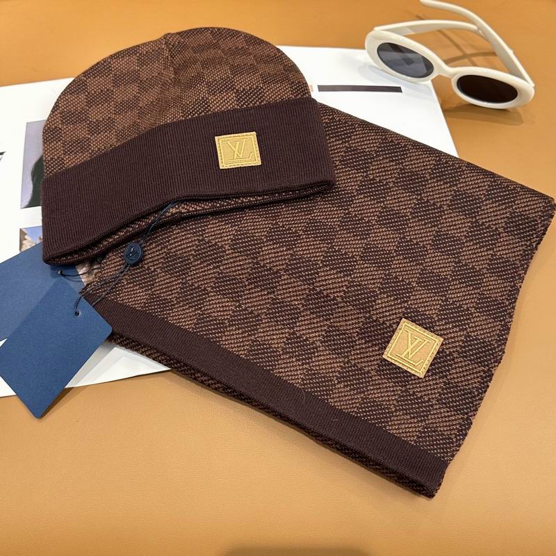 LV Scarf Hat dx21